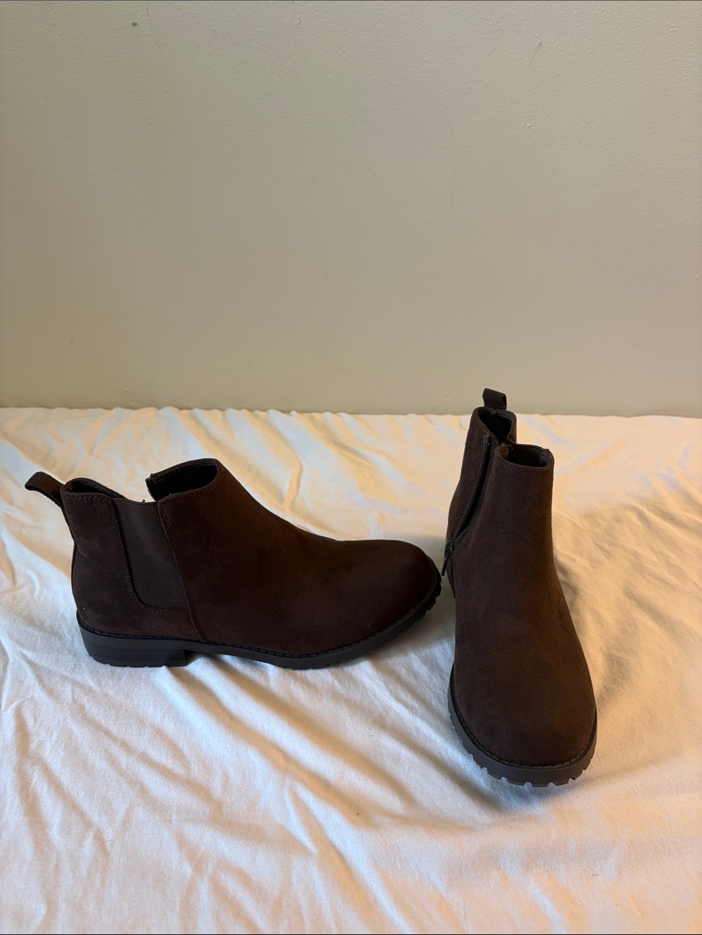 Sonoma Dark Brown Suede Chelsea Boots